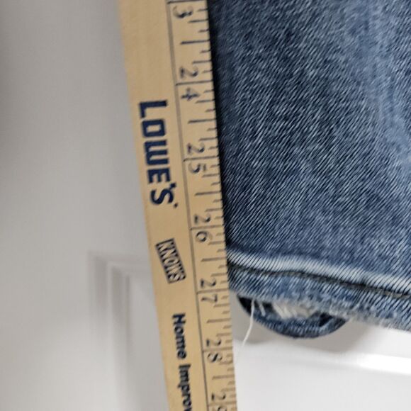 Altar'd State Skinny Jeans Women's 26 (29x27) Blue Mid-Rise Distressed Stretch - Picture 8 of 10